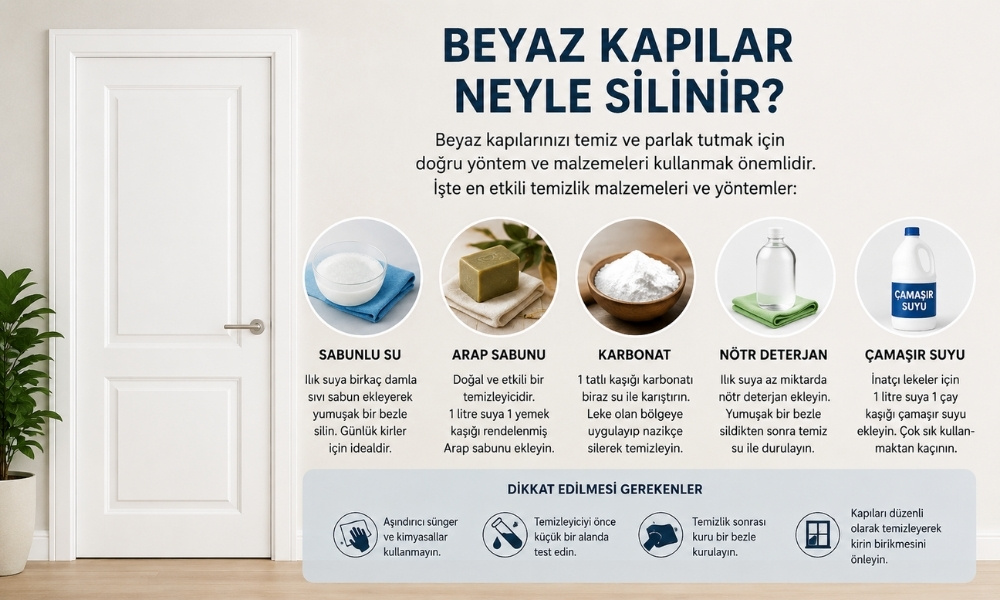 Beyaz Kapılar Neyle Silinir