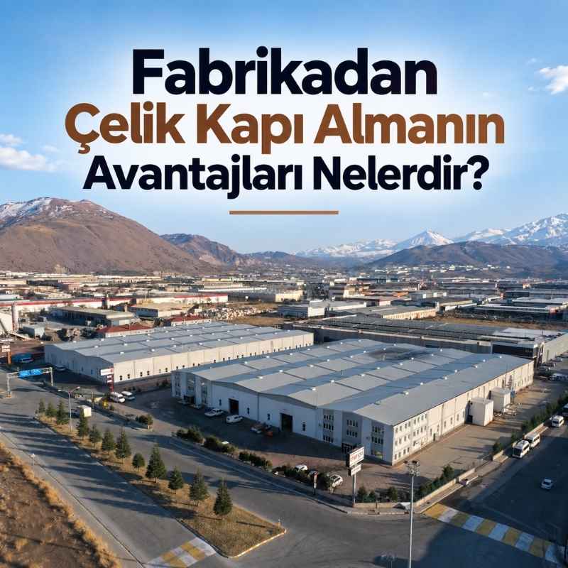 Fabrikadan &Ccedil;elik Kapı Almanın Avantajları Nelerdir
