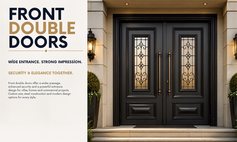 front double doors