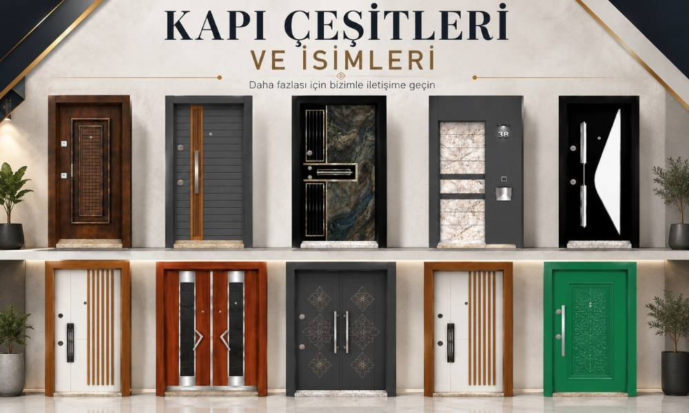 Kapı &Ccedil;eşitleri ve İsimleri