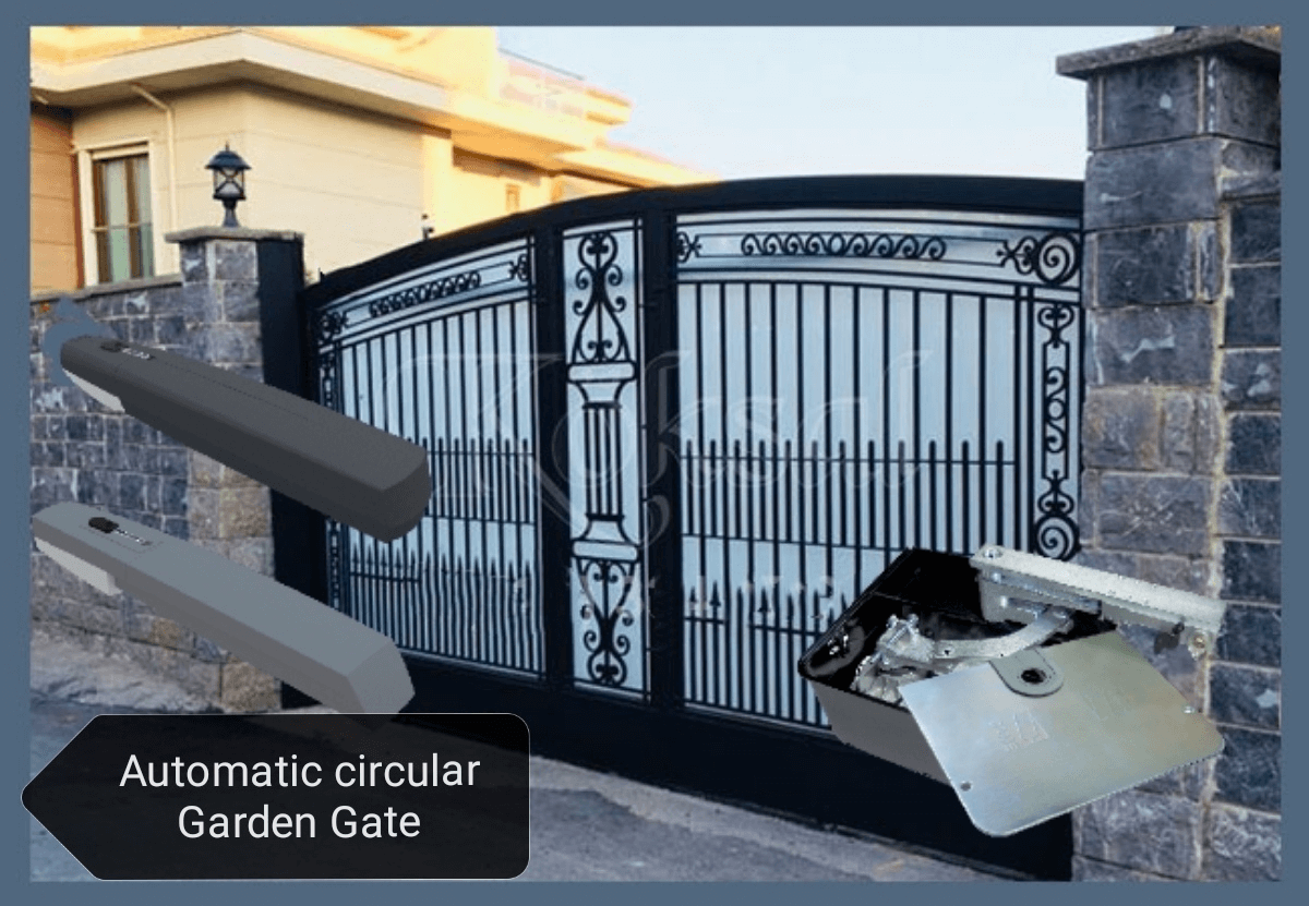 Automatic Circular Garden Gate