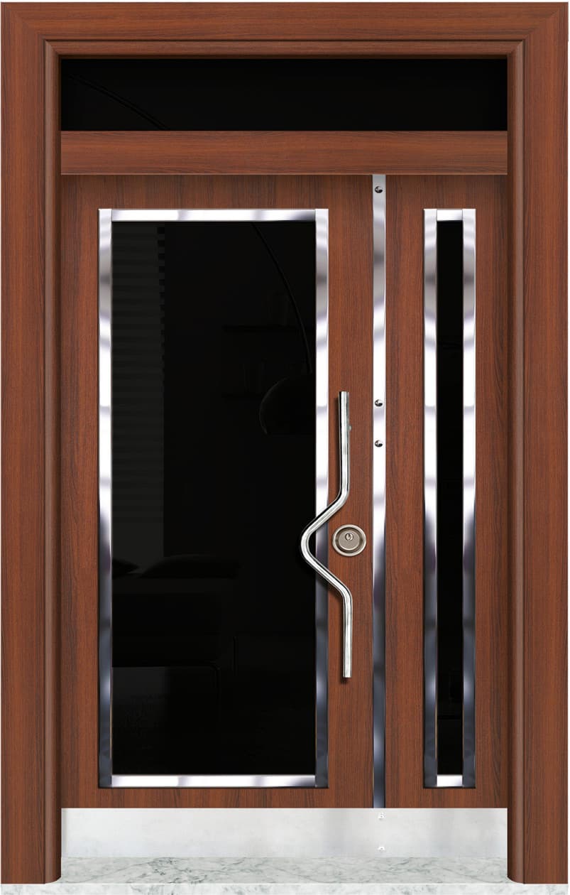 Brown Exterior Door -BRG-1406