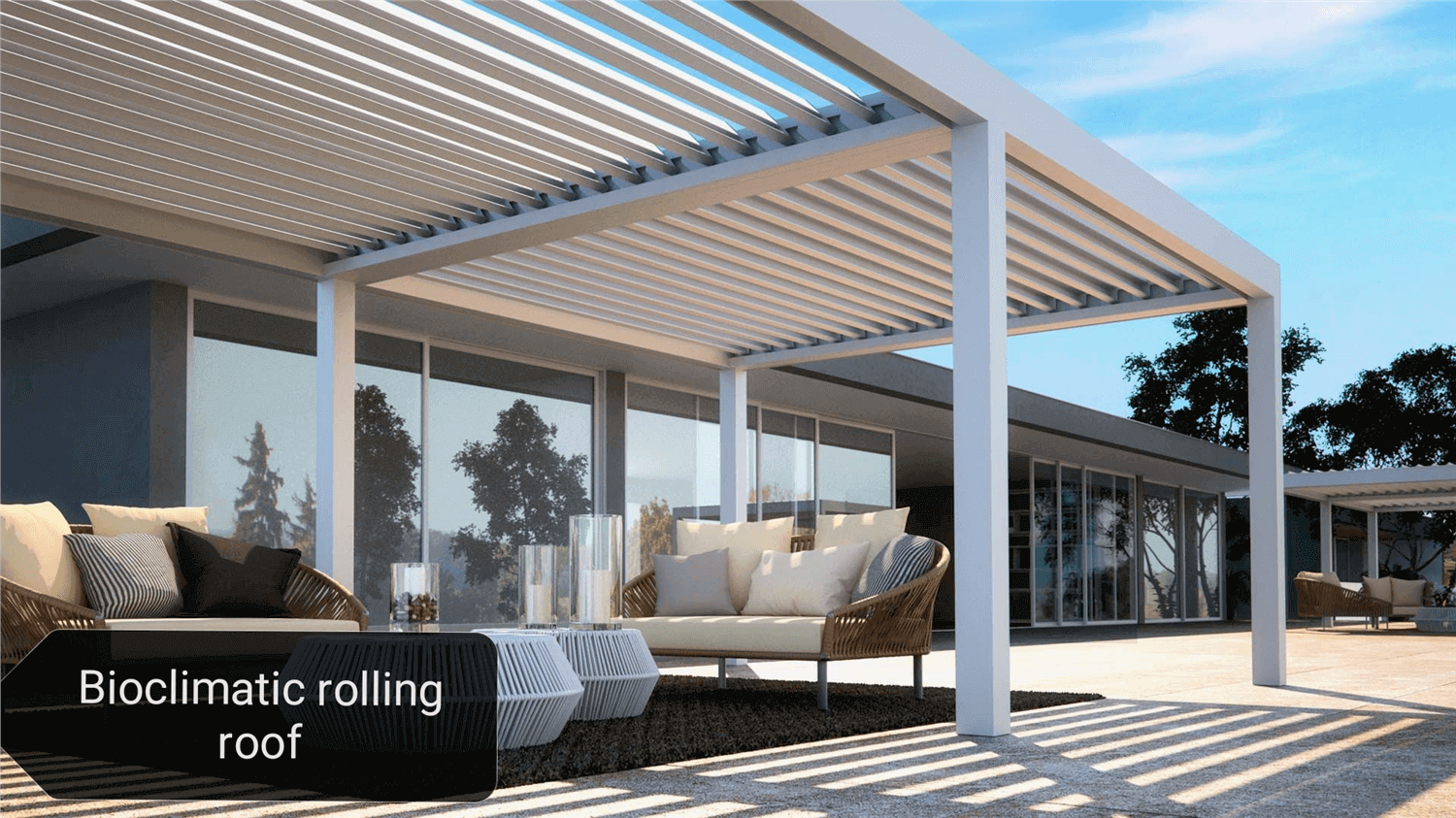 Bioclimatic Rolling Roof