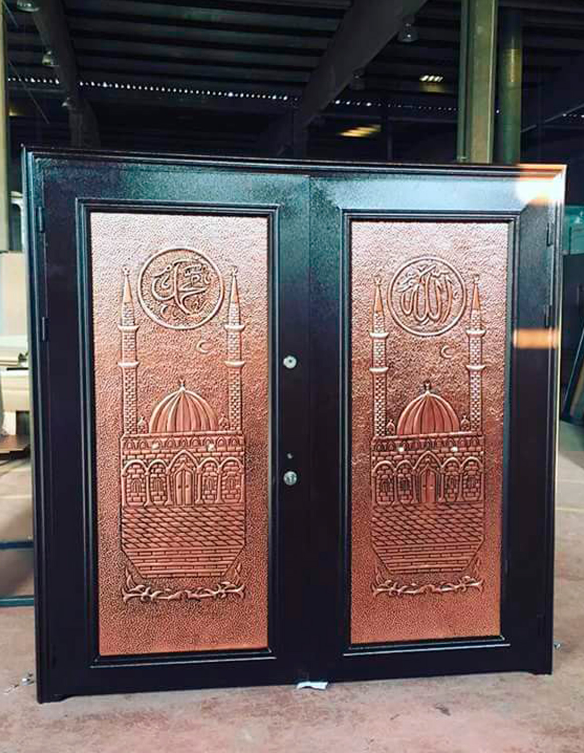 Beautiful Bronze Mosque Door