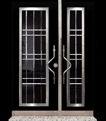 Glass Steel Exterior Door Models