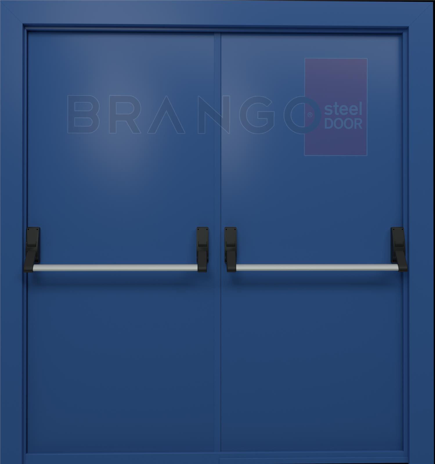 double leaf fire door features