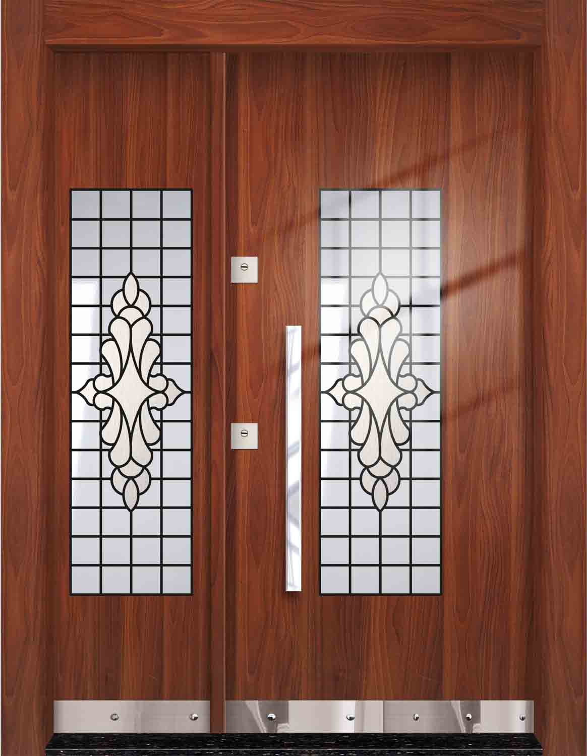 Exterior Door Red Color