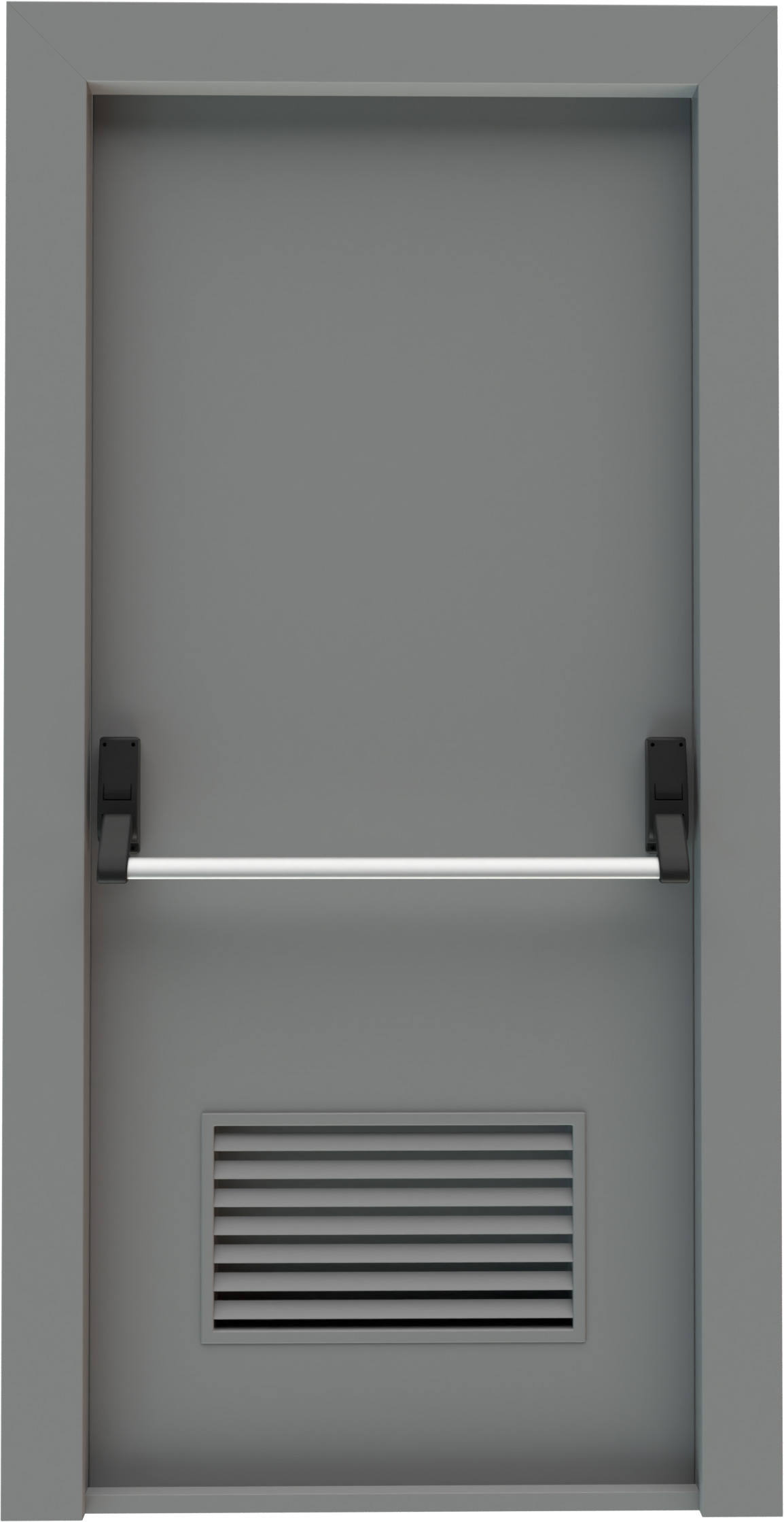 fire door prices with panic bar-2