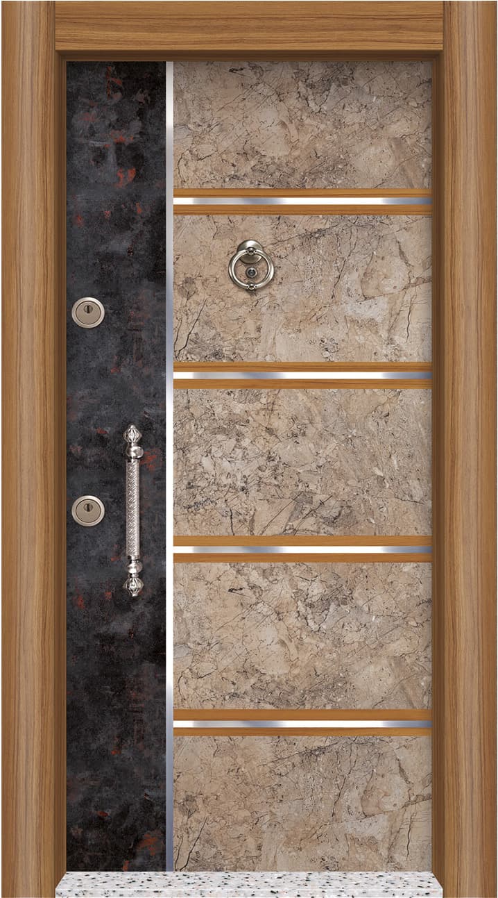 Granite Steel Door-BRG-408