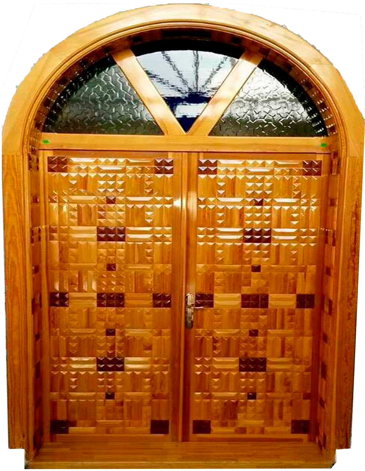 Curved Wooden Mosque Door