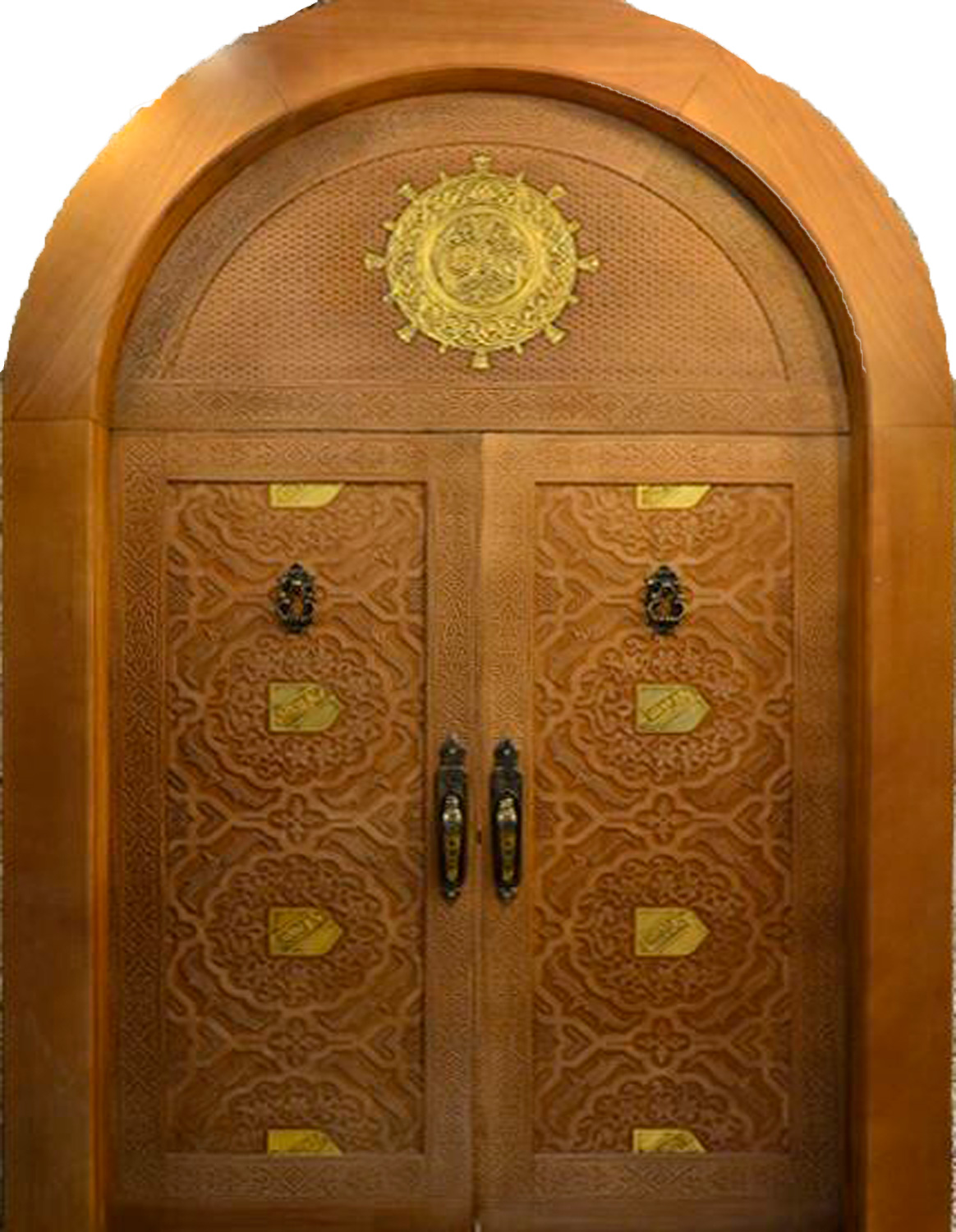 Curved Beautiful Wooden Mosque Door