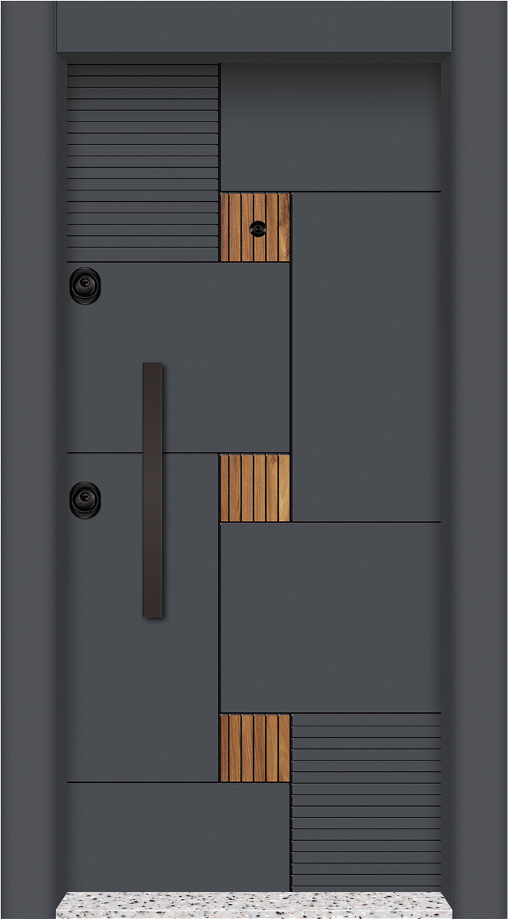 Laminoks Steel Door-BRG-633