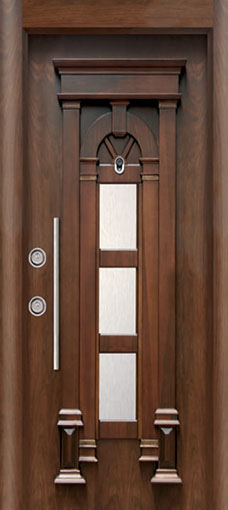 Latest Design Ghana Main Steel Security Door