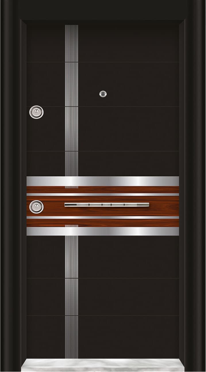luxury ultralam steel door-BRG-717