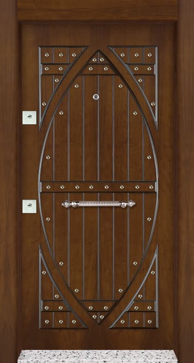 luxury villa door models-BRG-112