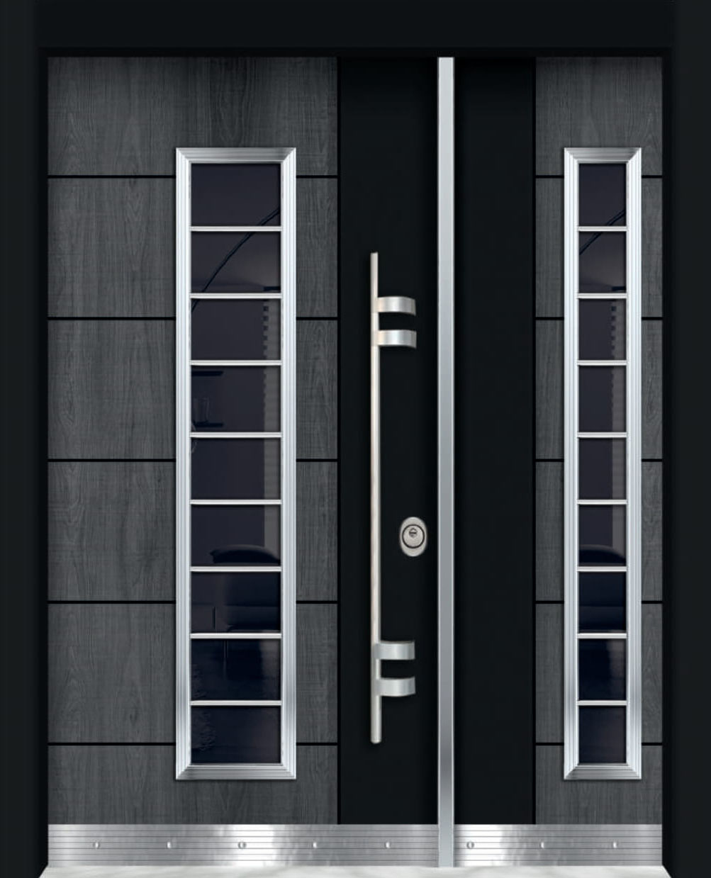 Metal Double Doors