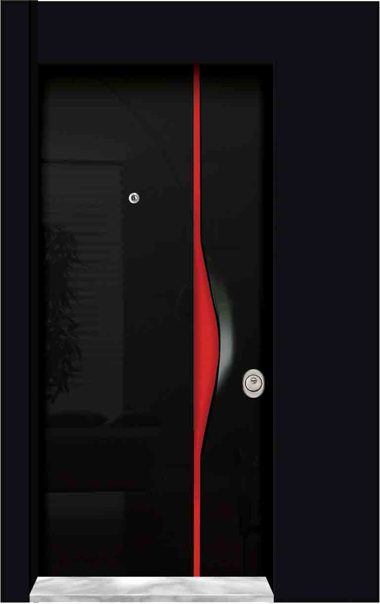 نماذج الأبواب الخارجية للفيلا السوداء
