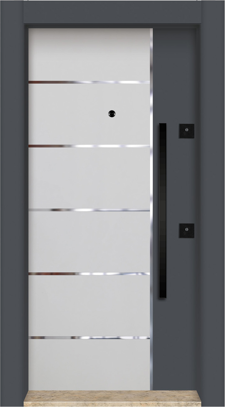 باب حديد مغربي متين وبسيط