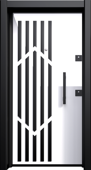 Economic Steel Door-BRG-1602-anthracite