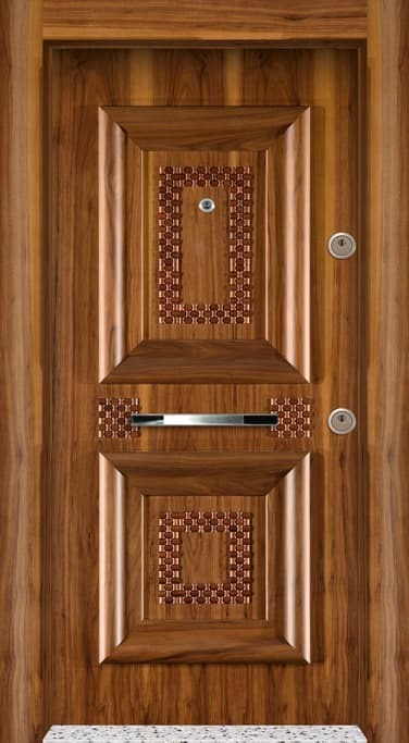 luxury steel door - BRG-104
