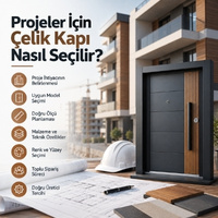 Projeler İçin Çelik Kapı Nasıl Seçilir