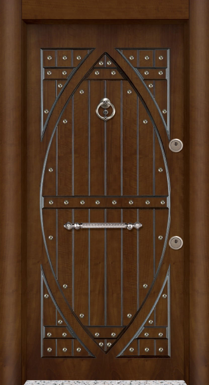 Turkish Safety Entry Security Steel Door In Kumasi