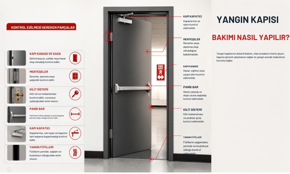 Yangın Kapısı Bakımı Nasıl Yapılır?