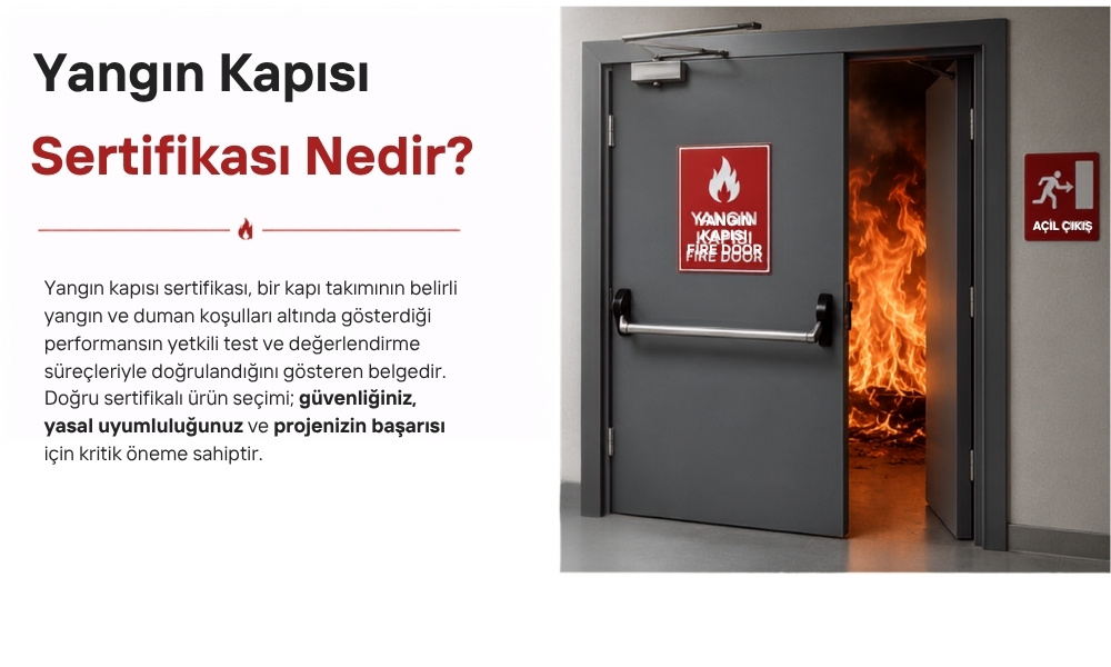 Yangın Kapısı Sertifikası Nedir?